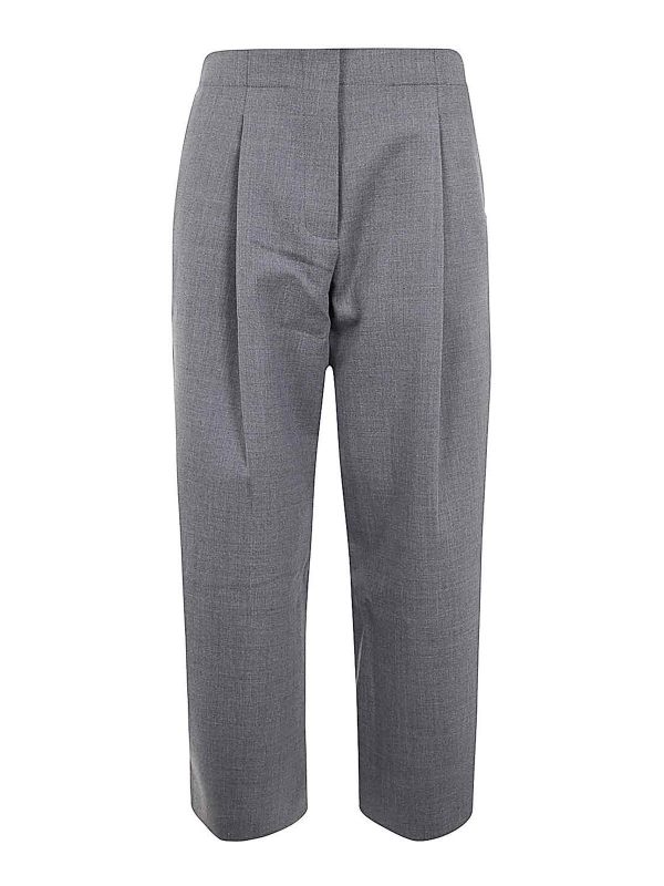 Studio Nicholson Pantalons Décontractés - Gris