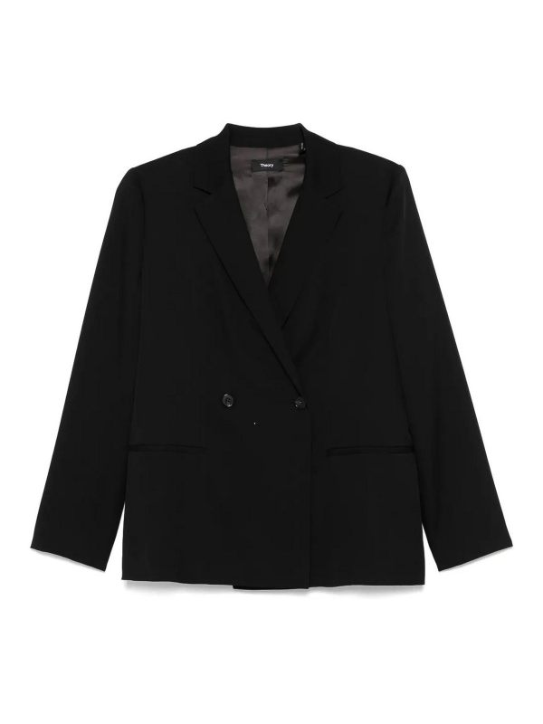 Theory Veste Casual - Noir