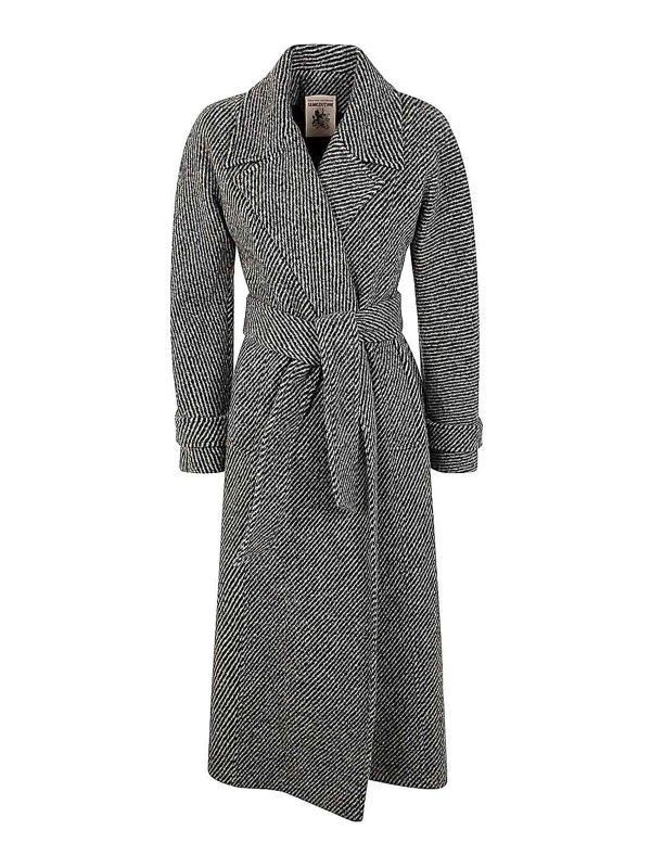 Semicouture Manteau Court - Noir
