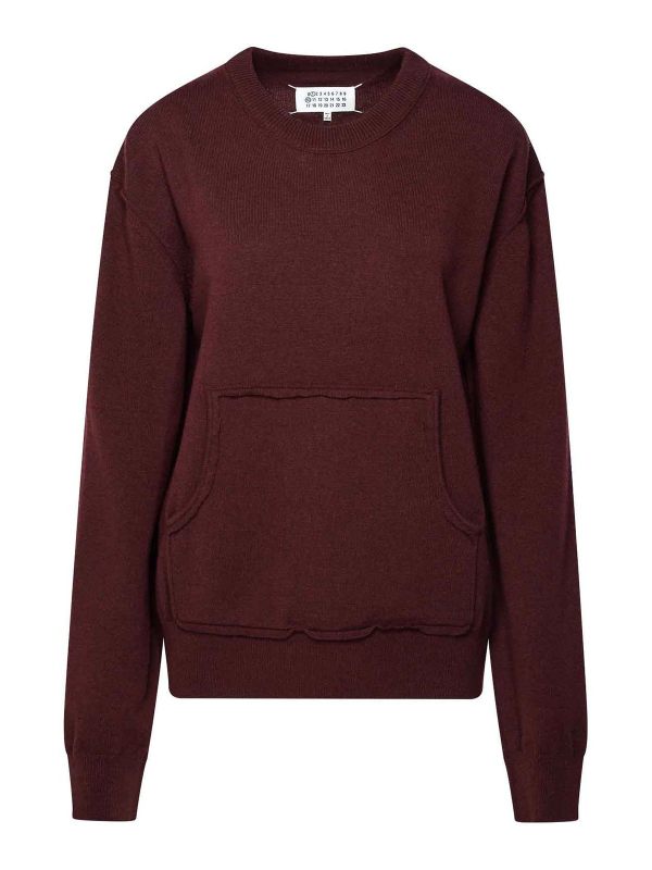 Maison Margiela Sweat-Shirts - Rouge Brun
