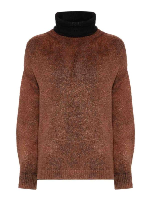 Avant Toi Pull Col Roulé - Marron