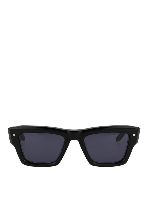 Valentino Garavani Lunettes De Soleil - Noir