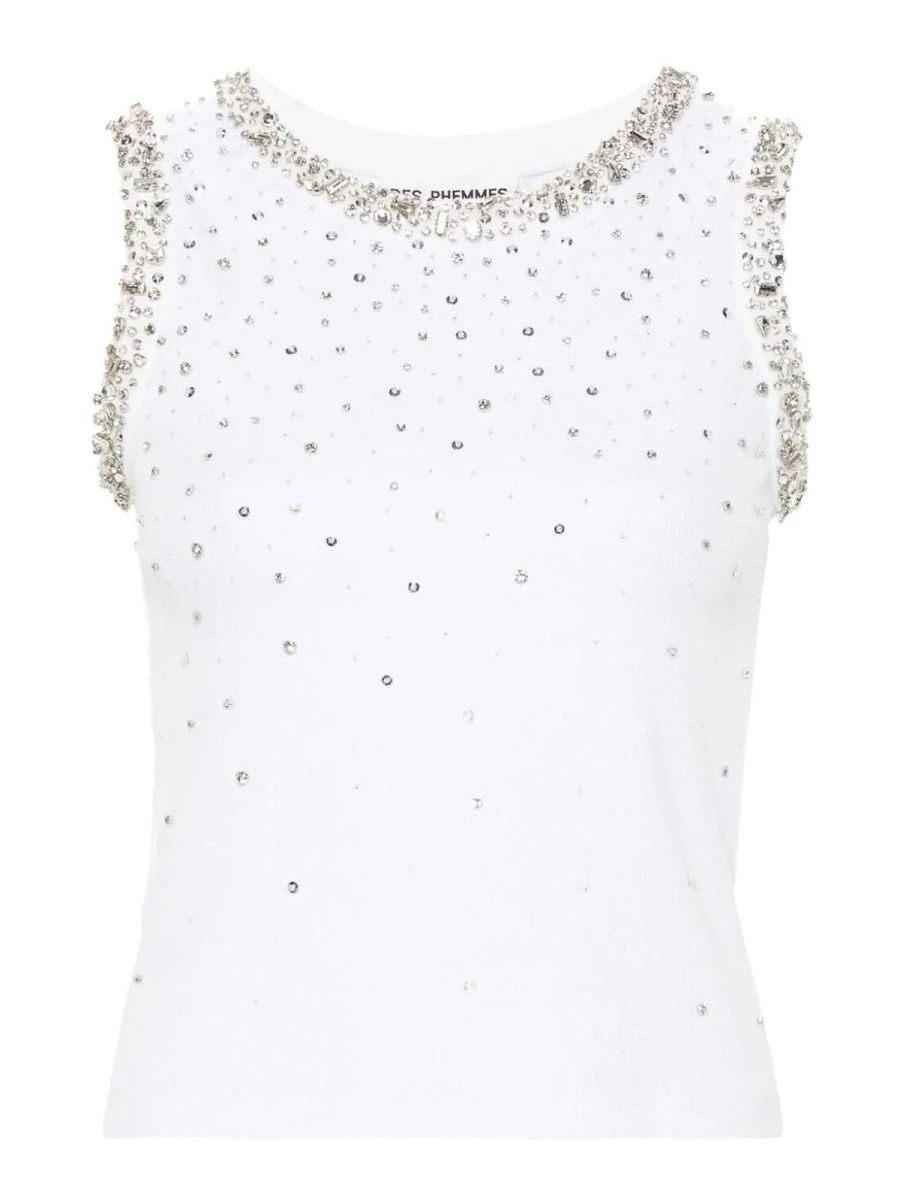 Des Phemmes Top - Blanc