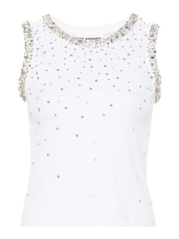 Des Phemmes Top - Blanc