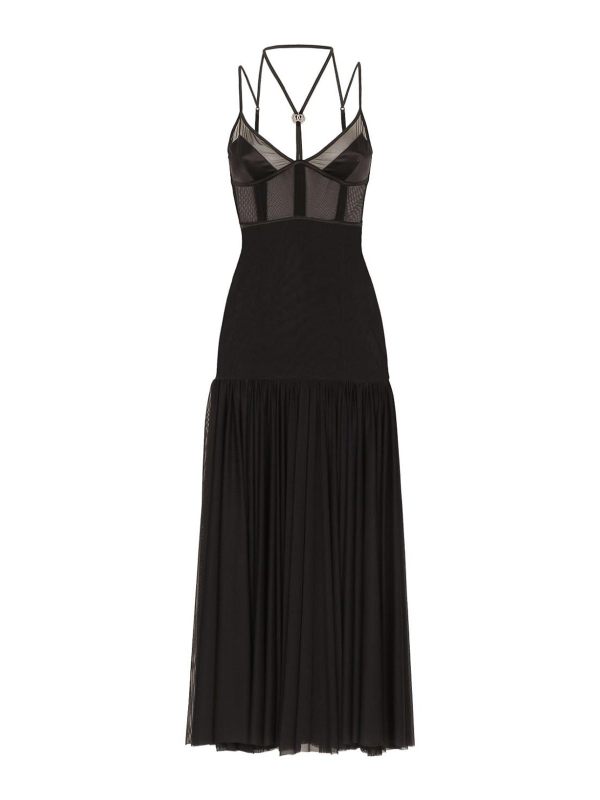 Dolce & Gabbana Robe Au Genou - Noir
