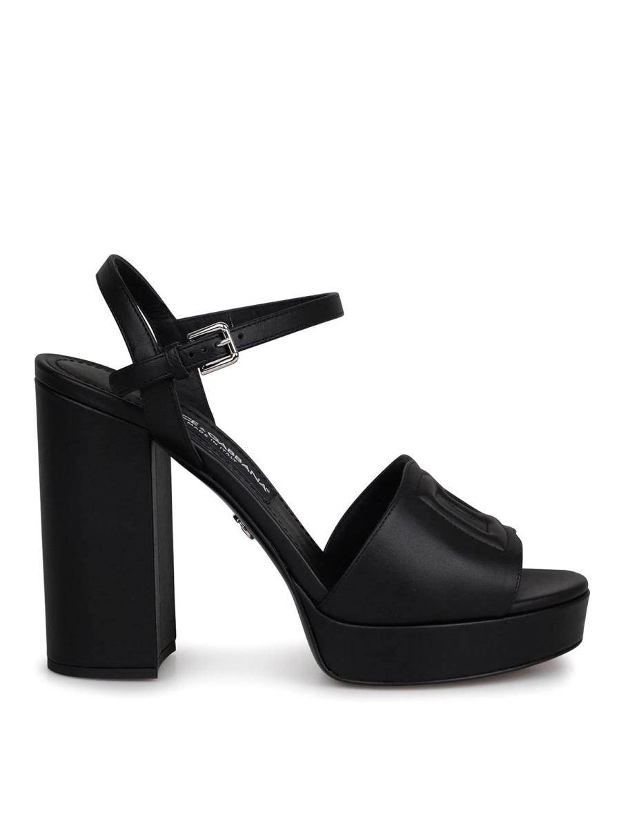 Dolce & Gabbana Sandales - Noir