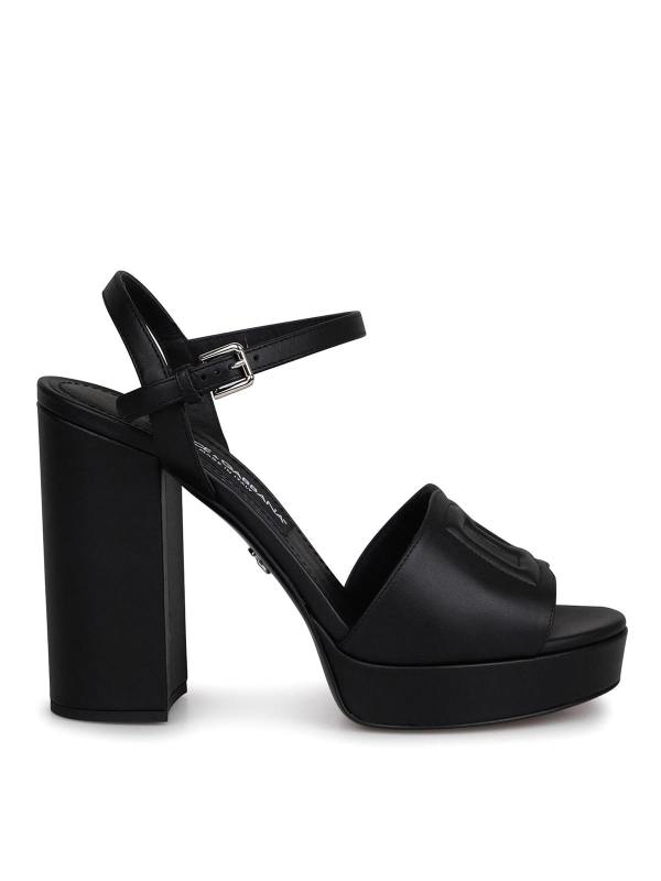 Dolce & Gabbana Sandales - Noir