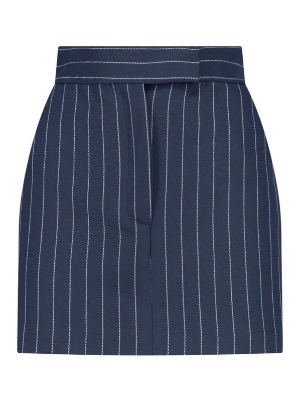 The Andamane Jupe Midi - Bleu