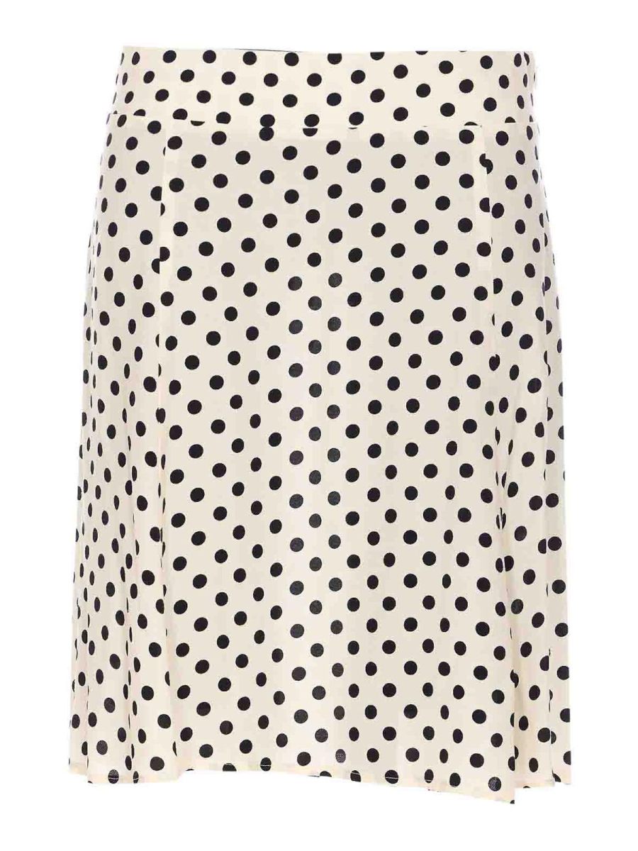 Mar De Margaritas Jupe Midi - Blanc