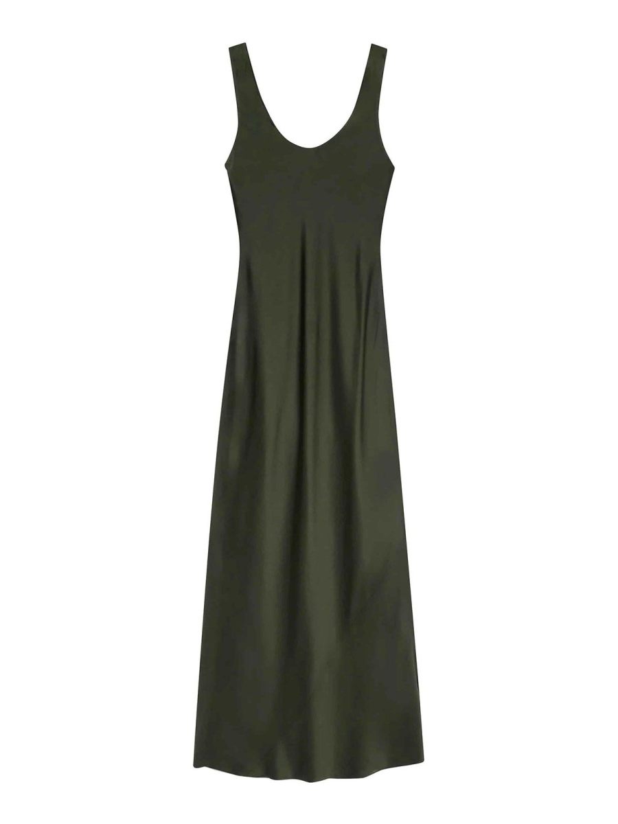 Anine Bing Maxi Robe - Vert Foncé