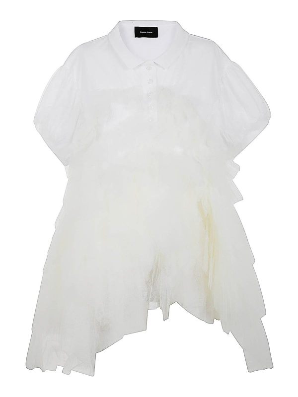 Simone Rocha Polo - Blanc