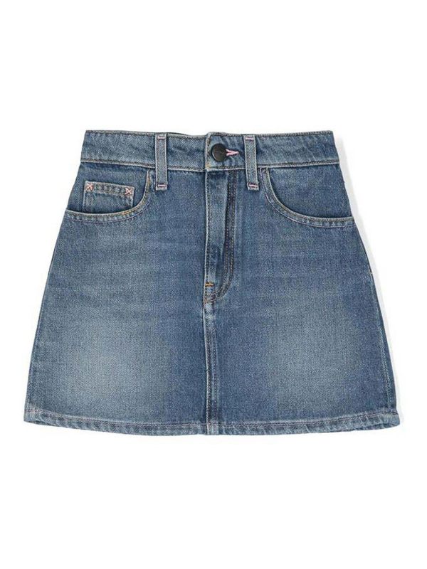 Palm Angels Mini Jupe - Bleu