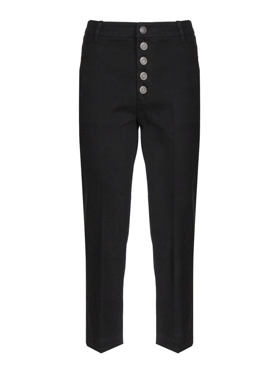 Dondup Pantalons Décontractés - Noir