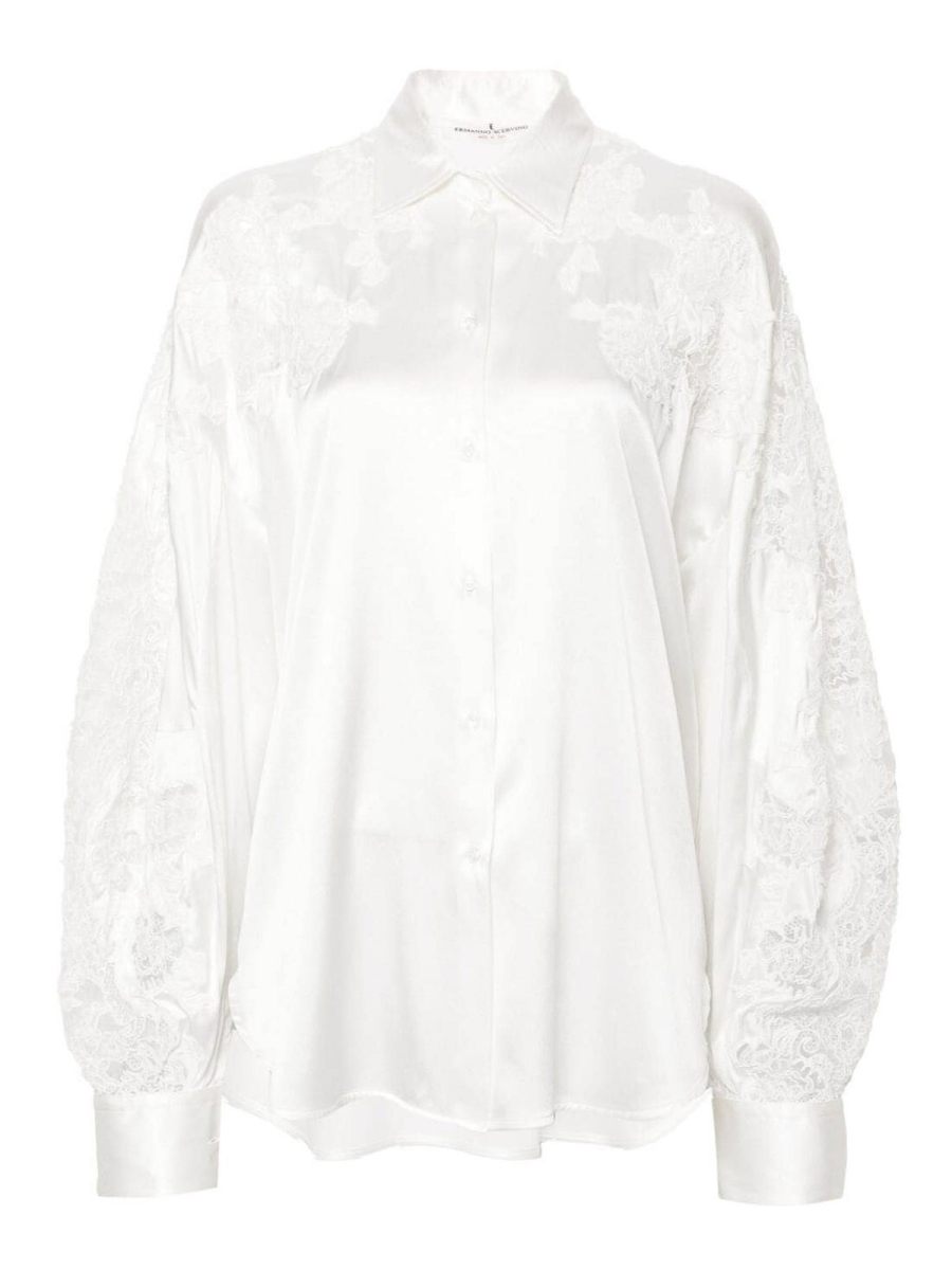 Ermanno Scervino Chemise - Crème