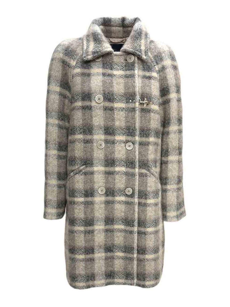 Fay Manteau Court - Gris