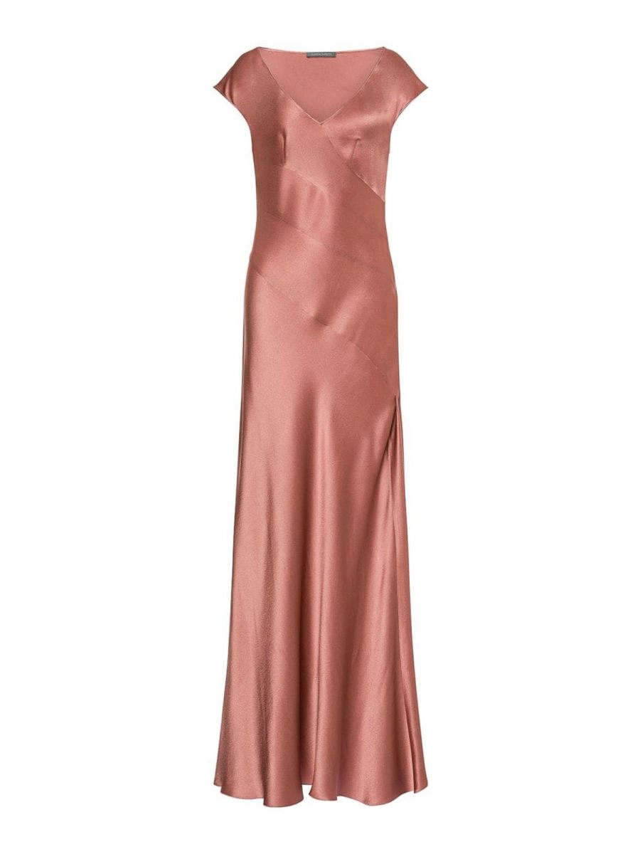 Alberta Ferretti Maxi Robe - Couleur Chair