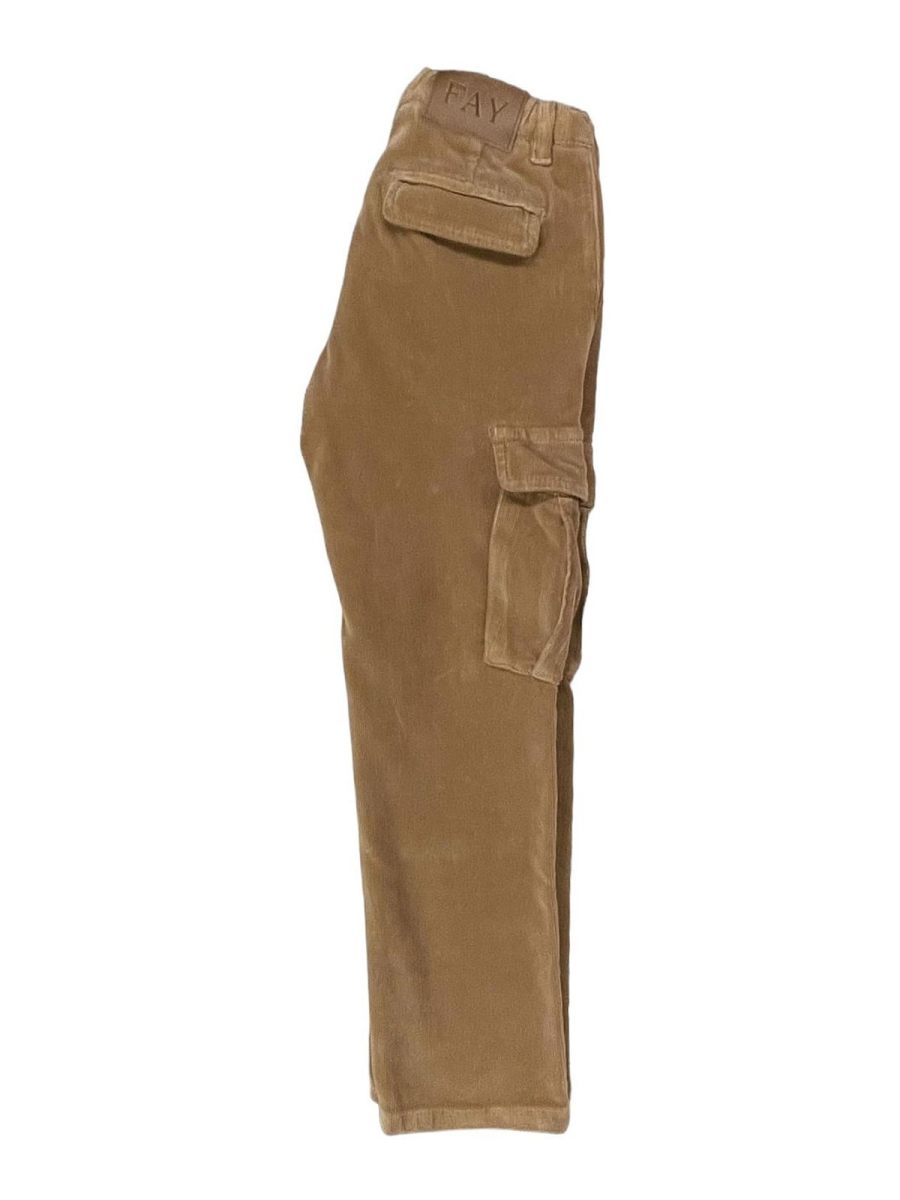 Fay Pantalons Décontractés - Marron
