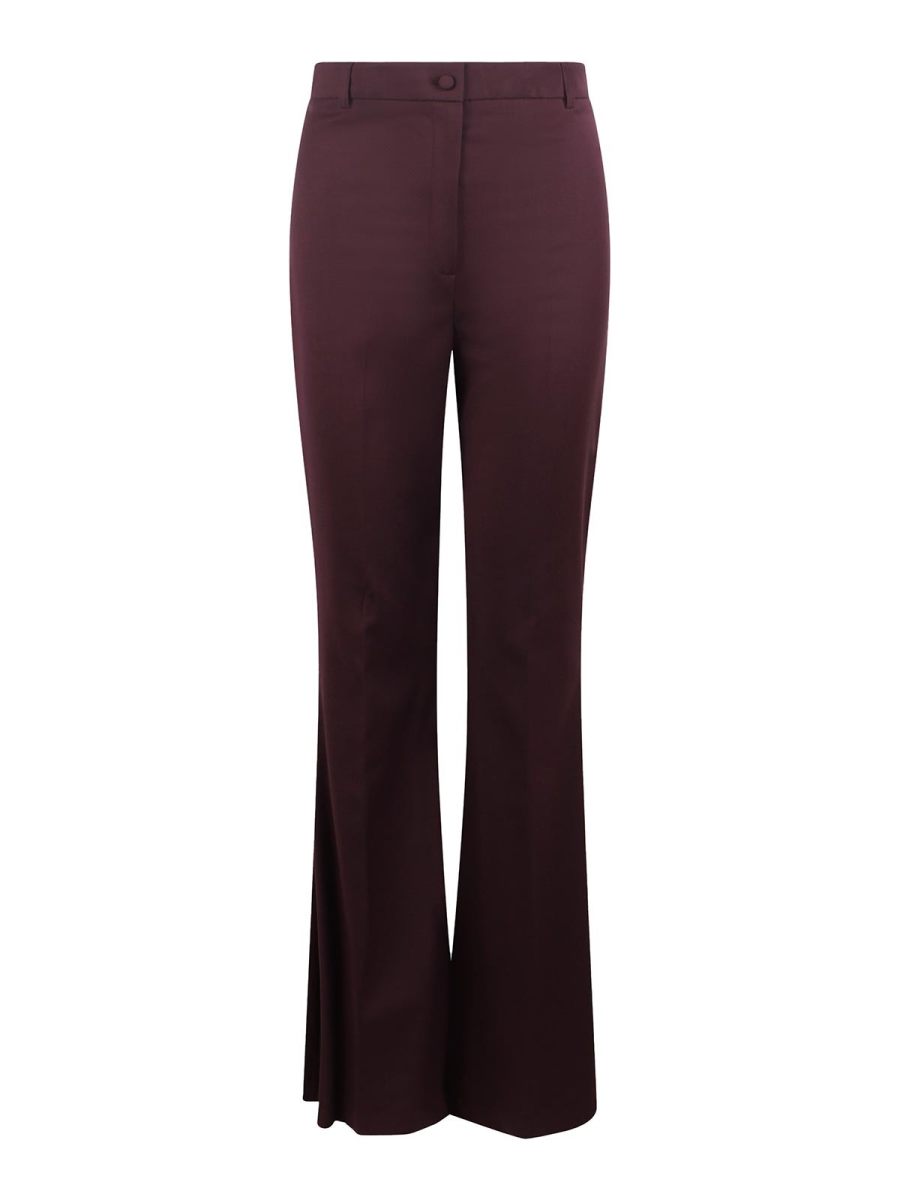 Hebe Studio Pantalons Décontractés - Violet