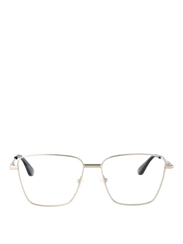 Alexander Mcqueen Lunettes De Soleil - Argent
