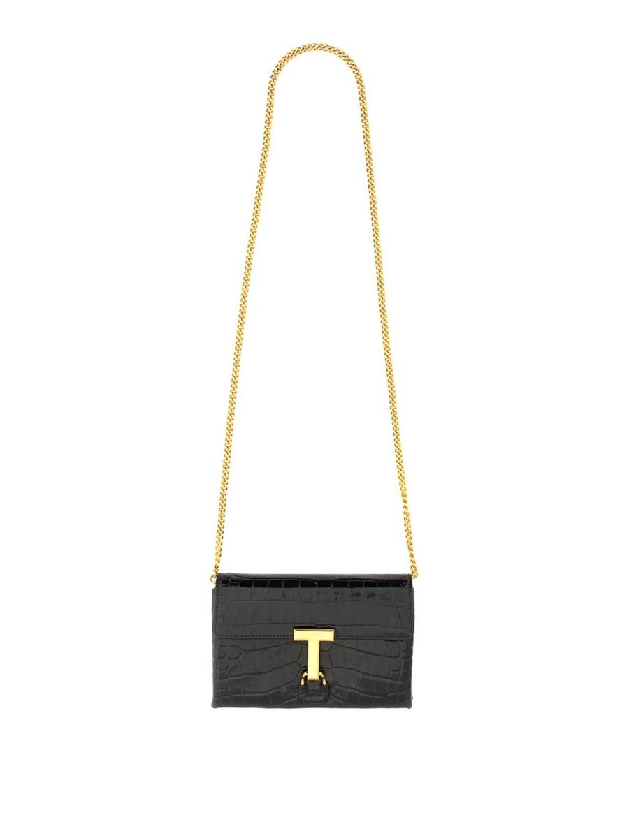 Tom Ford Sac Bandoulière - Noir