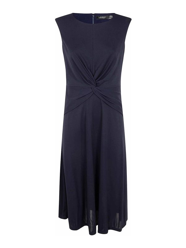 Lauren Ralph Lauren Robe Au Genou - Bleu