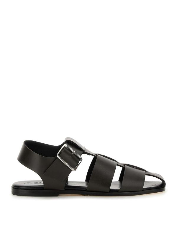 Aeyde Sandales - Marron Foncé