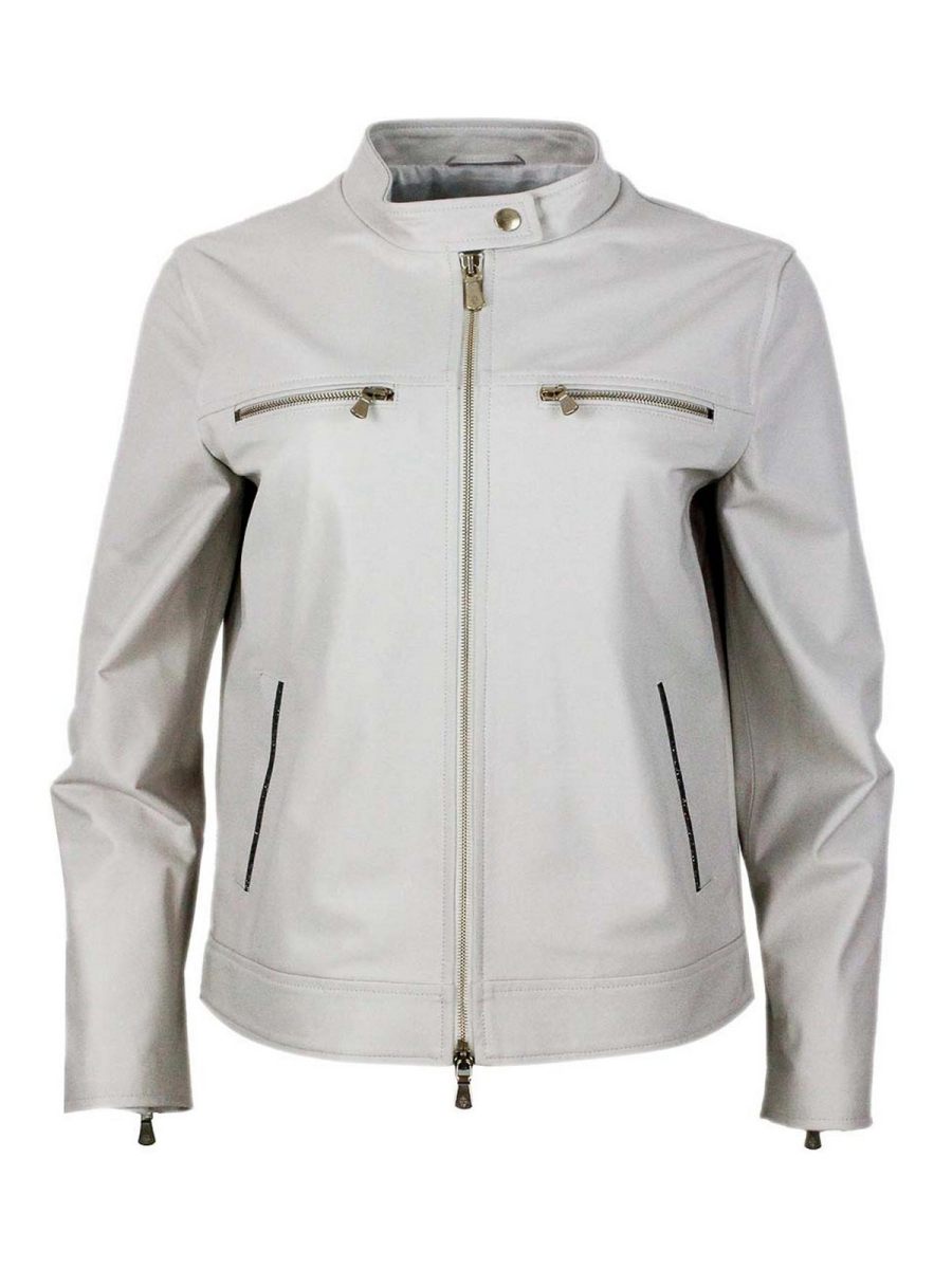 Eleventy Veste Casual - Crème