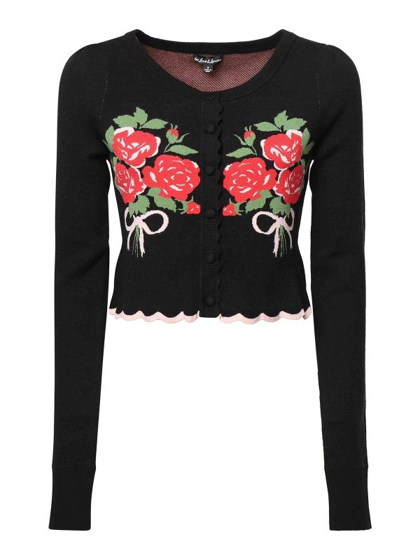 For Love & Lemons Cardigan - Noir
