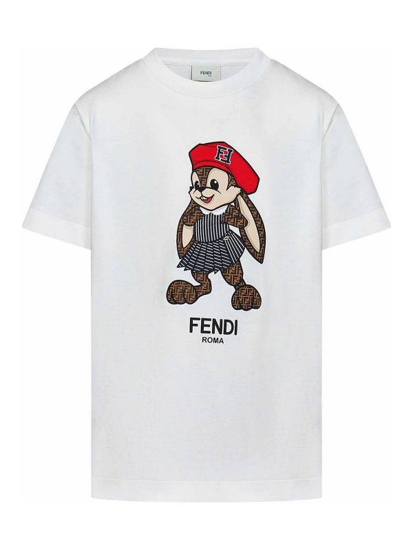 Fendi Jr T-Shirt - Fendi Roma