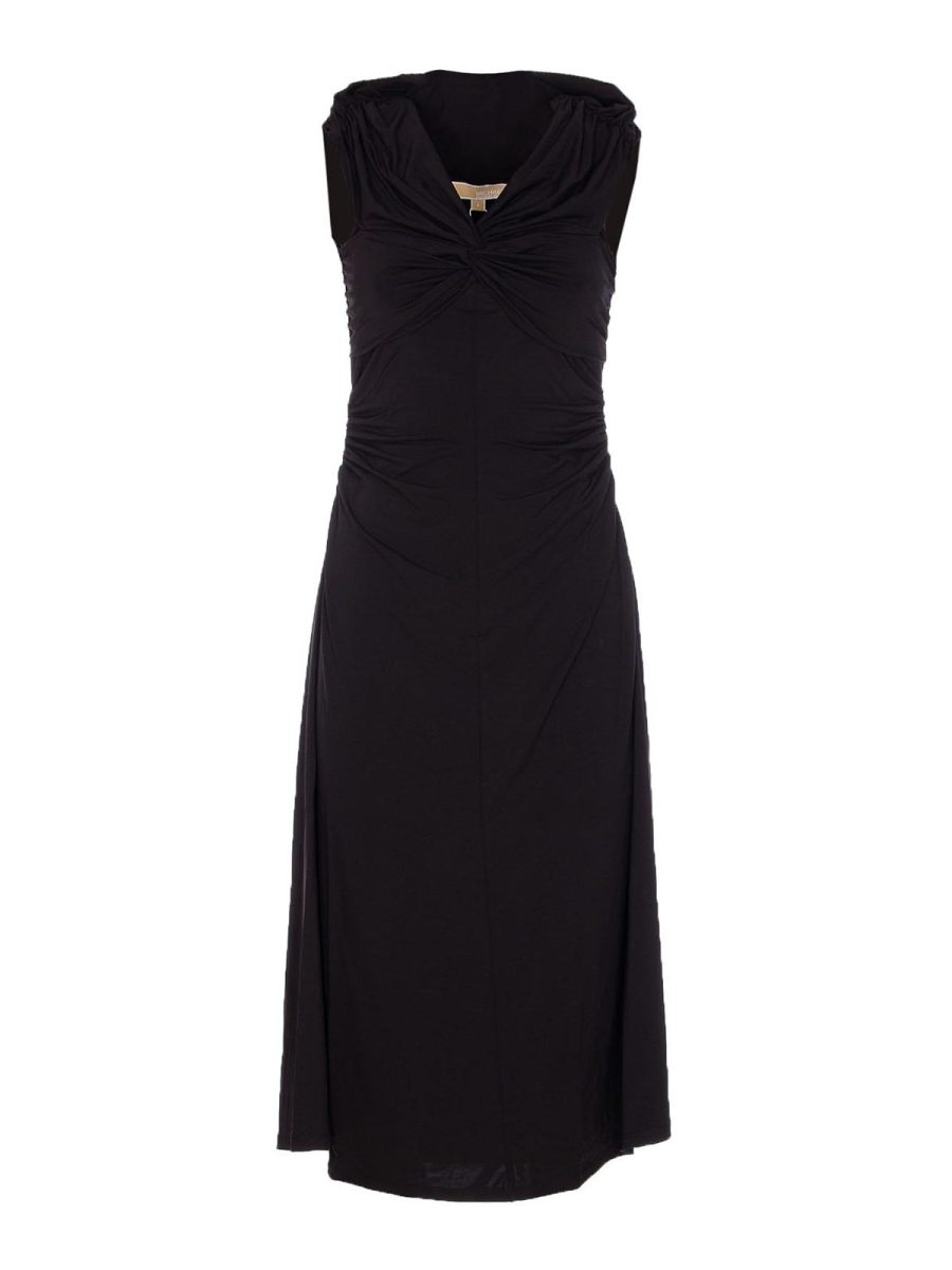 Michael Michael Kors Robe Au Genou - Noir