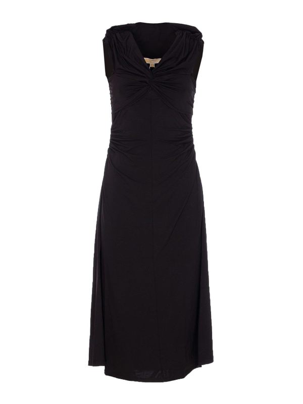 Michael Michael Kors Robe Au Genou - Noir