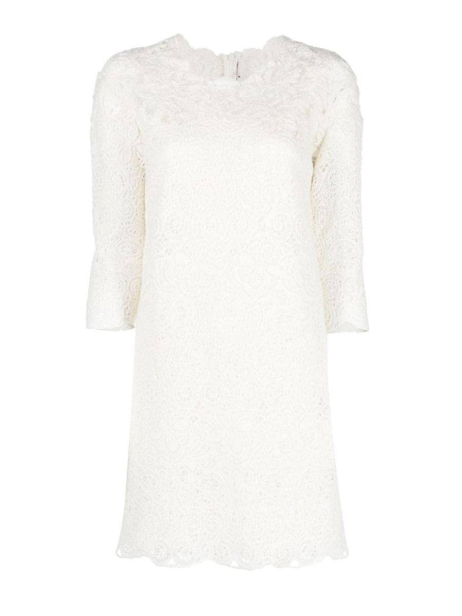 Ermanno Scervino Robe Courte - Blanc
