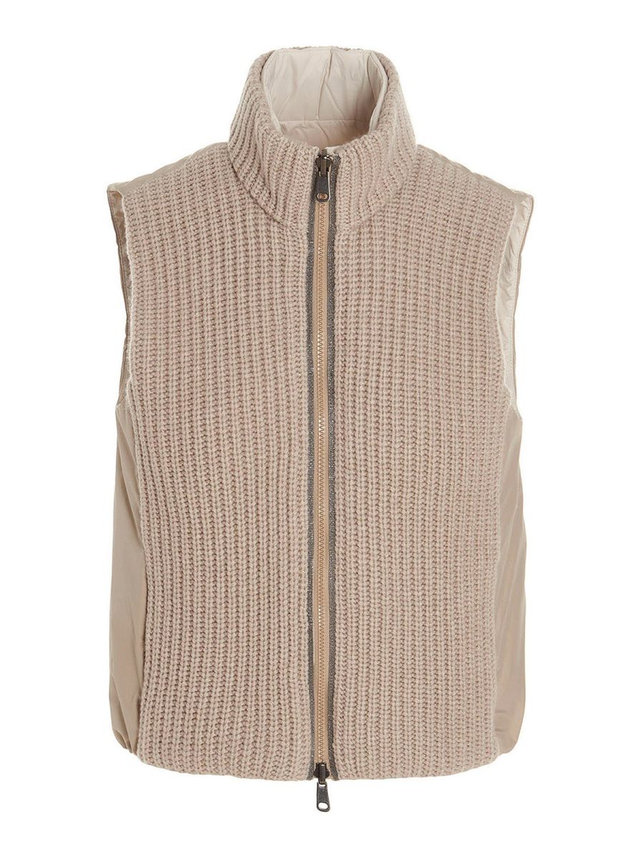 Brunello Cucinelli Gilet - Beige