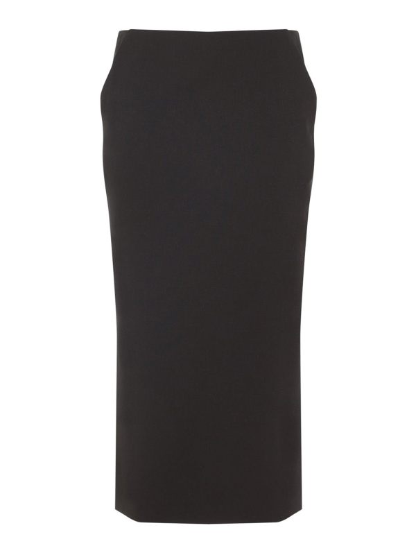 Giorgio Armani Jupe Midi - Marron Foncé