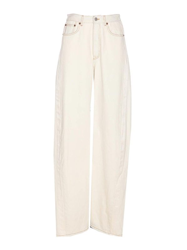 MM6 Maison Margiela Jean Bootcut - Blanc