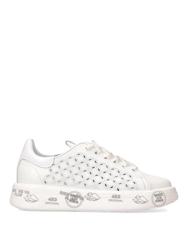Premiata Baskets - Blanc