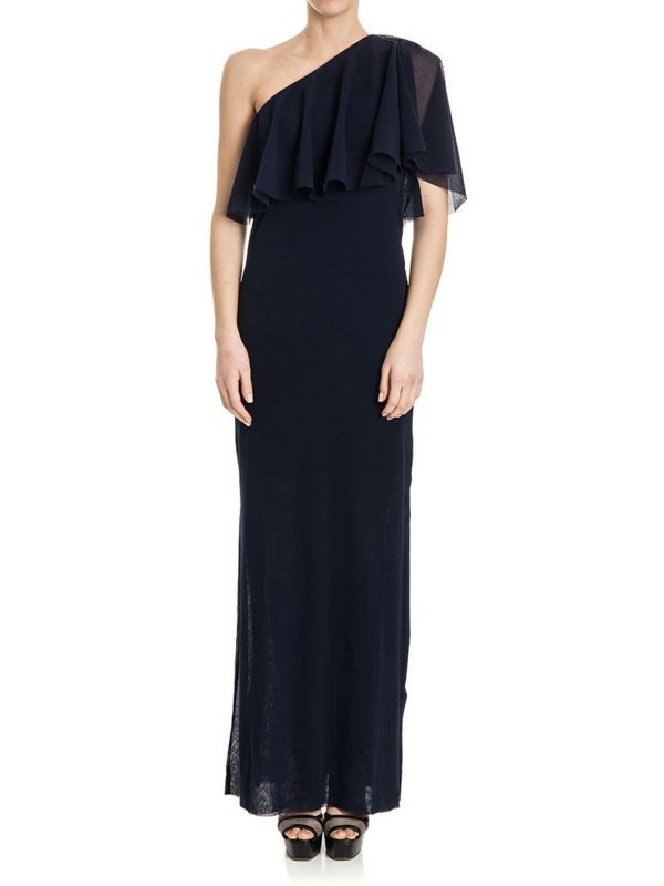 Fuzzi Robe Au Genou - Bleu