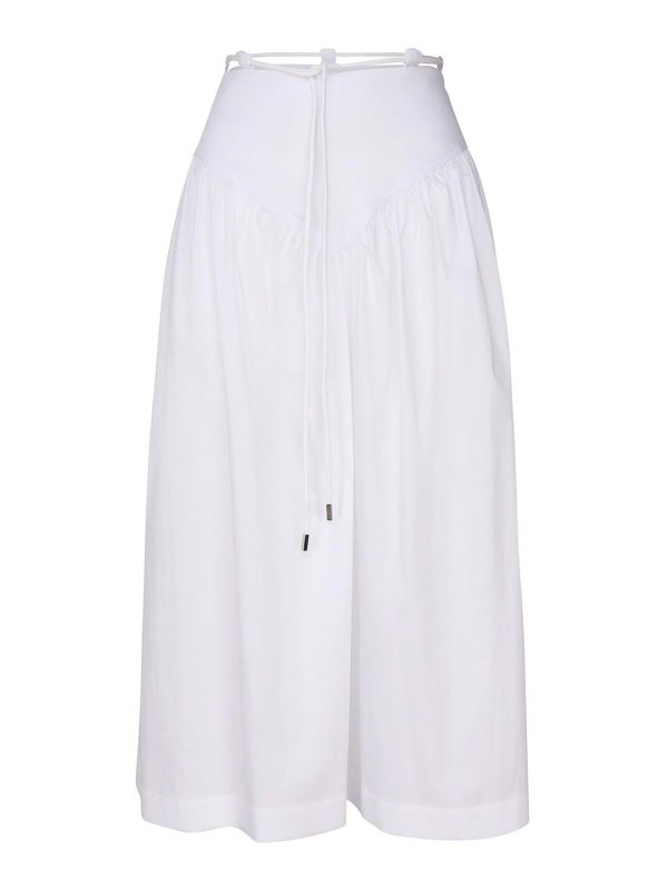 Pinko Jupe Longue - Blanc