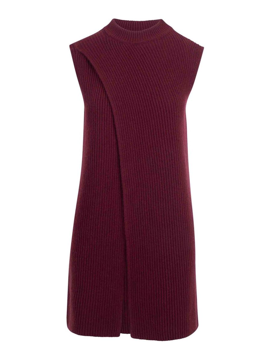 Jil Sander Gilet - Rouge