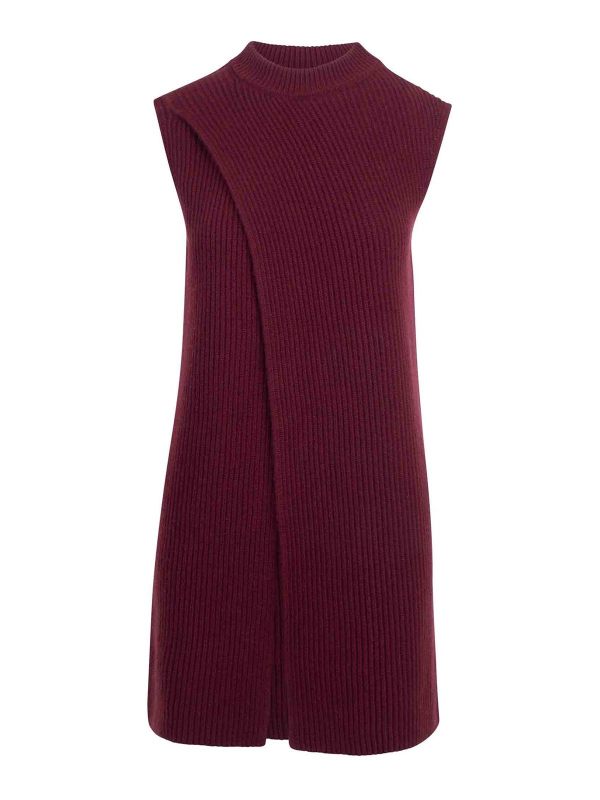 Jil Sander Gilet - Rouge