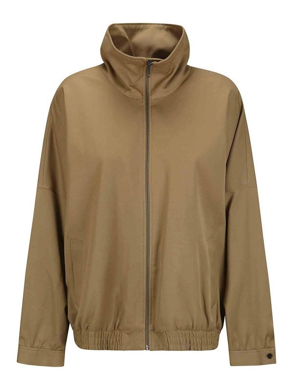 The garment Bomber - Beige