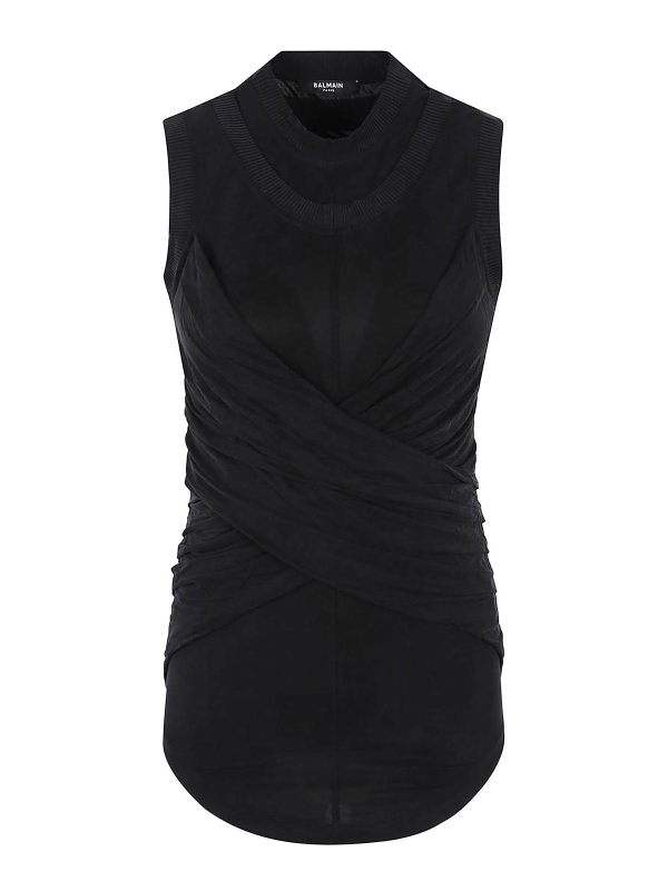 Balmain Top - Noir