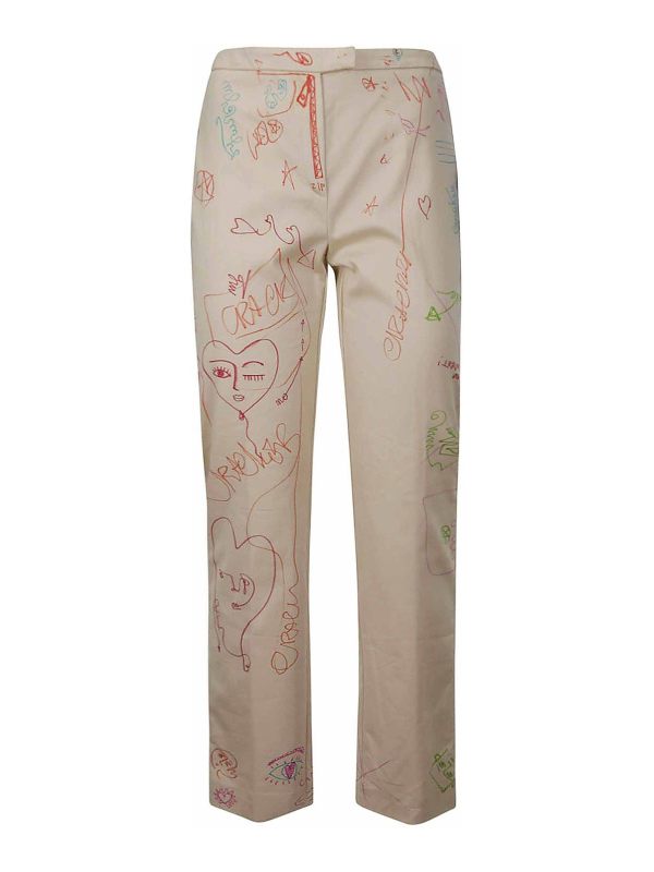 Simon Cracker Pantalons Décontractés - Bleu