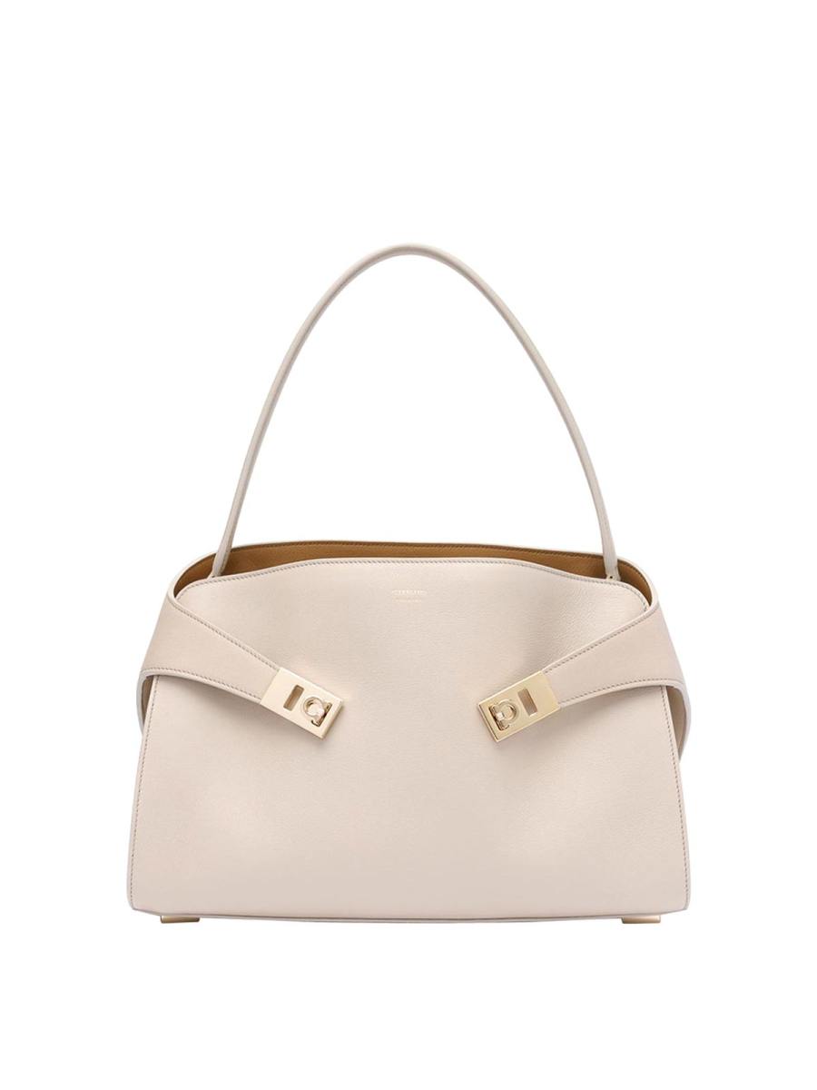 Ferragamo Sac Porté Épaule - Beig