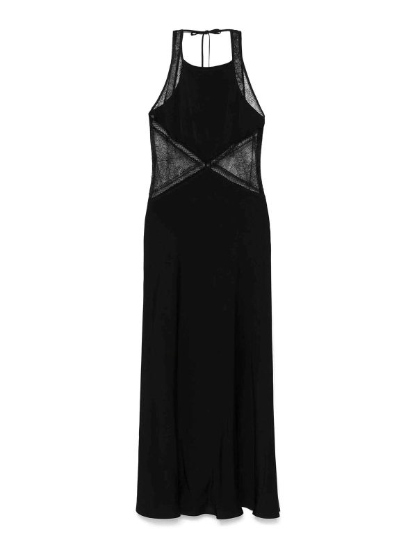 Twinset Robe Au Genou - Noir
