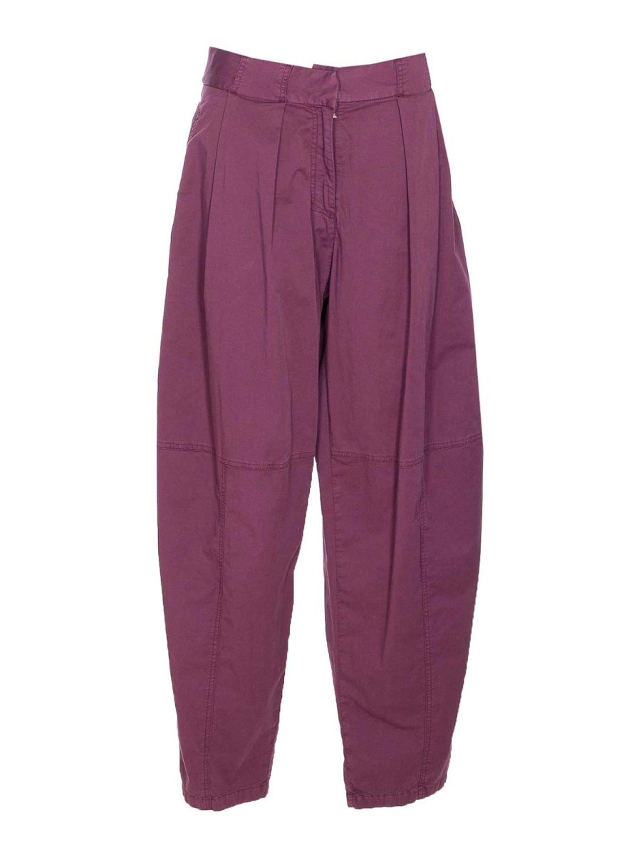 Pinko Pantalons Décontractés - Violet