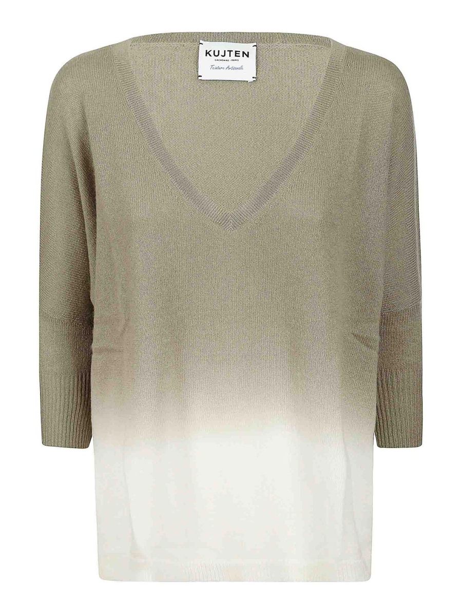 Kujten Pull Col Bateau - Marron Clair