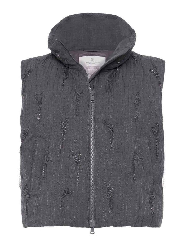 Brunello Cucinelli Gilet - Gris