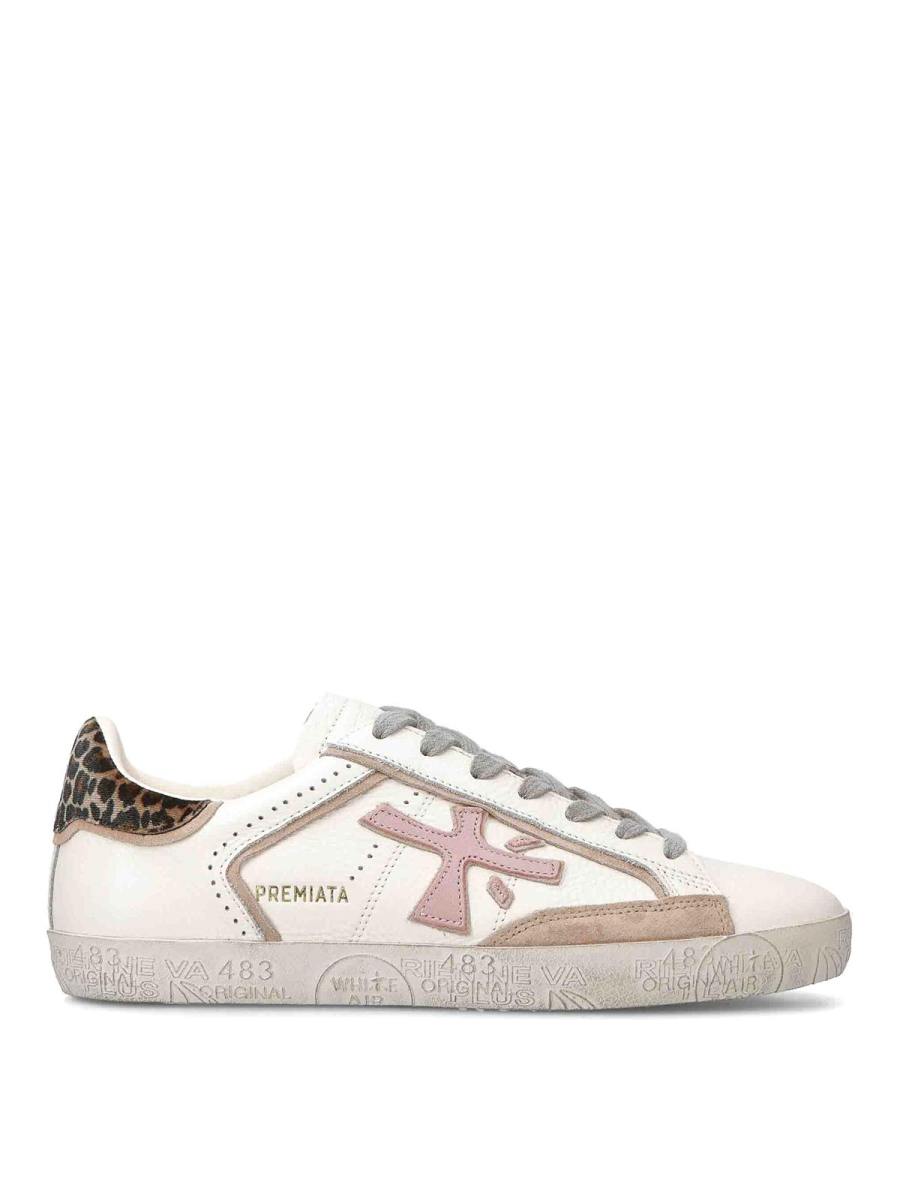 Premiata Baskets - Blanc