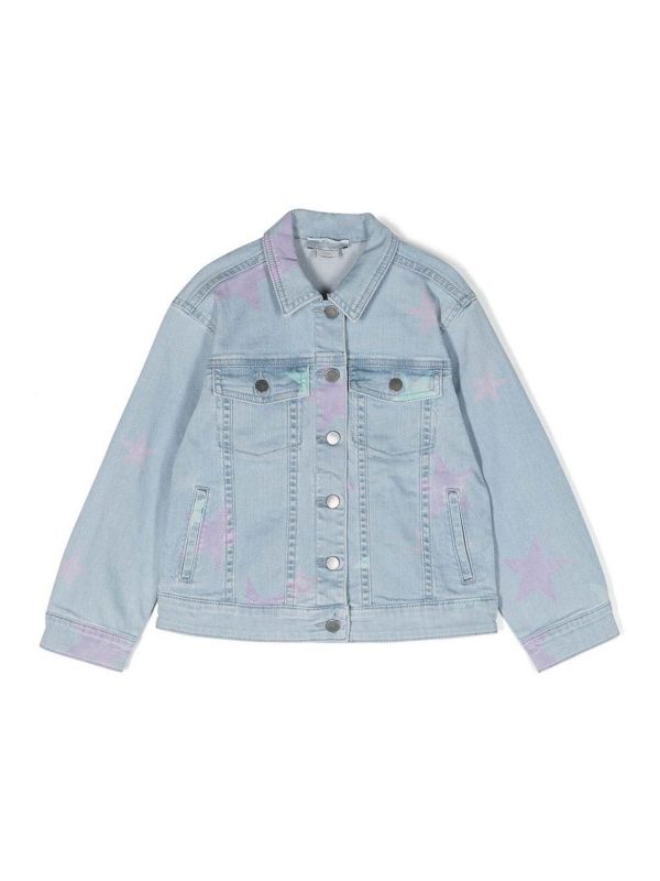 Stella McCartney Kids Veste En Jean - Bleu